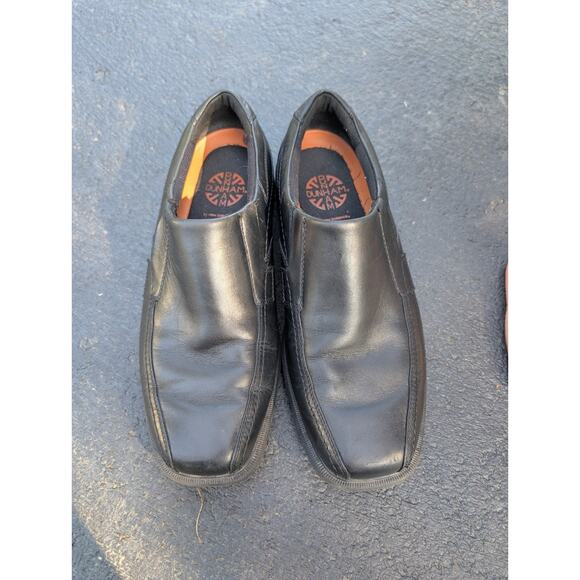 Dunham Men's Dillon Slip On Black Loafer Leather Dress Shoes Sz Size 9 DABO1 - Picture 4 of 9